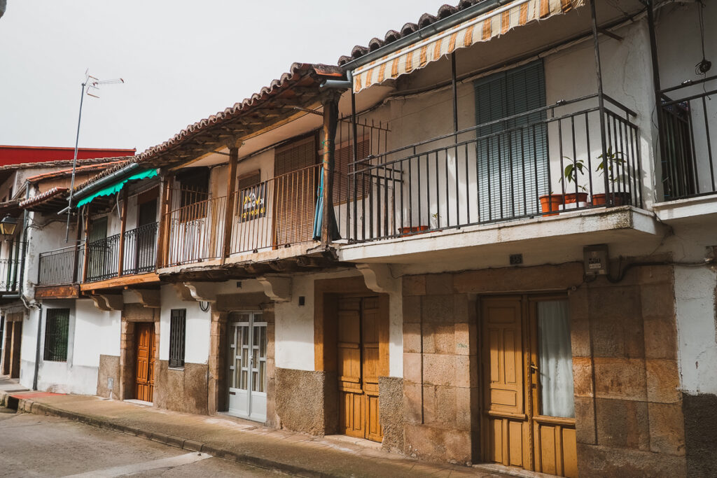 Arquitectura tradicional en la calle Severiano Masides
